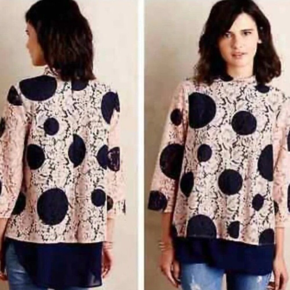 Anthropologie HD in Paris Rochelle Top, Size 12